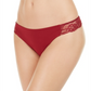 INC International Concepts Women's Intimates Solid Everyday Thong Red Size XX-Large