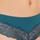 INC Women's Lace Trim Solid Everyday Hipster Green Size XX-Large