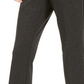 INC International Concepts Women's Side Button Bootcut Pants Gray Size 12