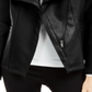 Alfani Women's Faux Fur Solid Blazer Coat Black Size X-Large