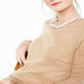 Charter Club Women's Crew Neck Cashmere Sweater Camel Size XL