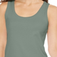 Charter Club Women's Supima Cotton Scoop Neck Tank Top Green Size Large