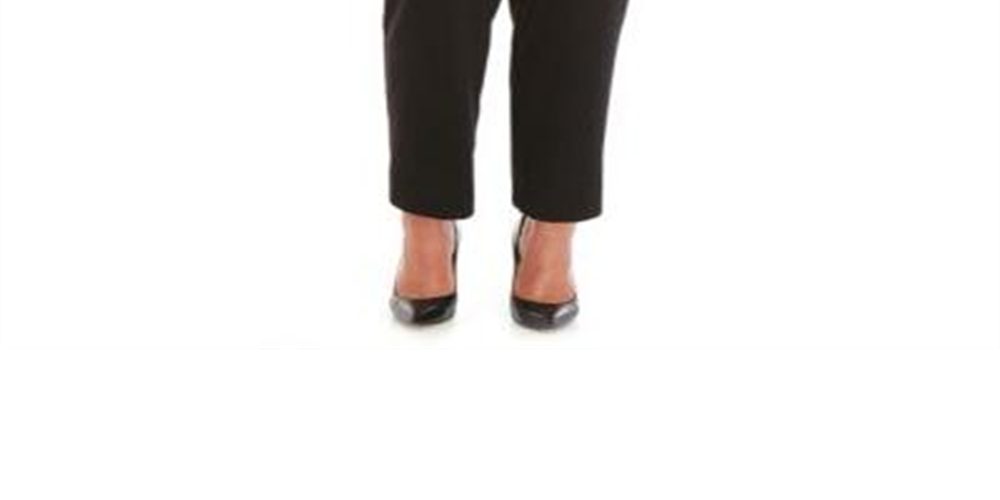 Nine West Women's Pull on Pants Black Size 2X