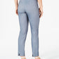 Charter Club Women's Tummy Control Skinny Pants Blue Size 14 Petite