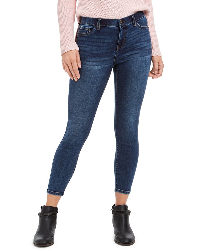 स्टाइल एंड कंपनी (Style & Co) महिलाओं के लिए स्किनी जैगिंग, नीला, साइज़ 2 पेटीट
