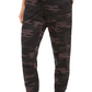Style & Co Women's Camo-Print Joggers  Gray Size XL