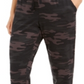 Style & Co Women's Camo-Print Joggers  Gray Size XL