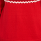 Calvin Klein Women's Plus Fair Isle Printed Sweater Red Size 4X