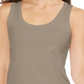 Charter Club Women's Supima Cotton Scoop Neck Tank Top Brown Size Small