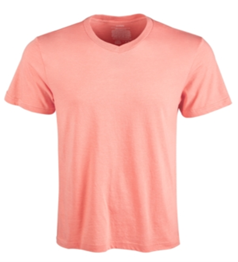 Alfani Men's Fashion Heathers T-Shirt Orange Size Large