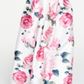 Teeze Me Junior's 2 Pc Off the Shoulder Lace & Floral Gown White Size 0