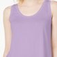Maison Jules Women's Scoop Neck Tank Purple Size Small