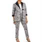 JM Collection Women's Single Button Trapeze Jacket Black Size X-Small