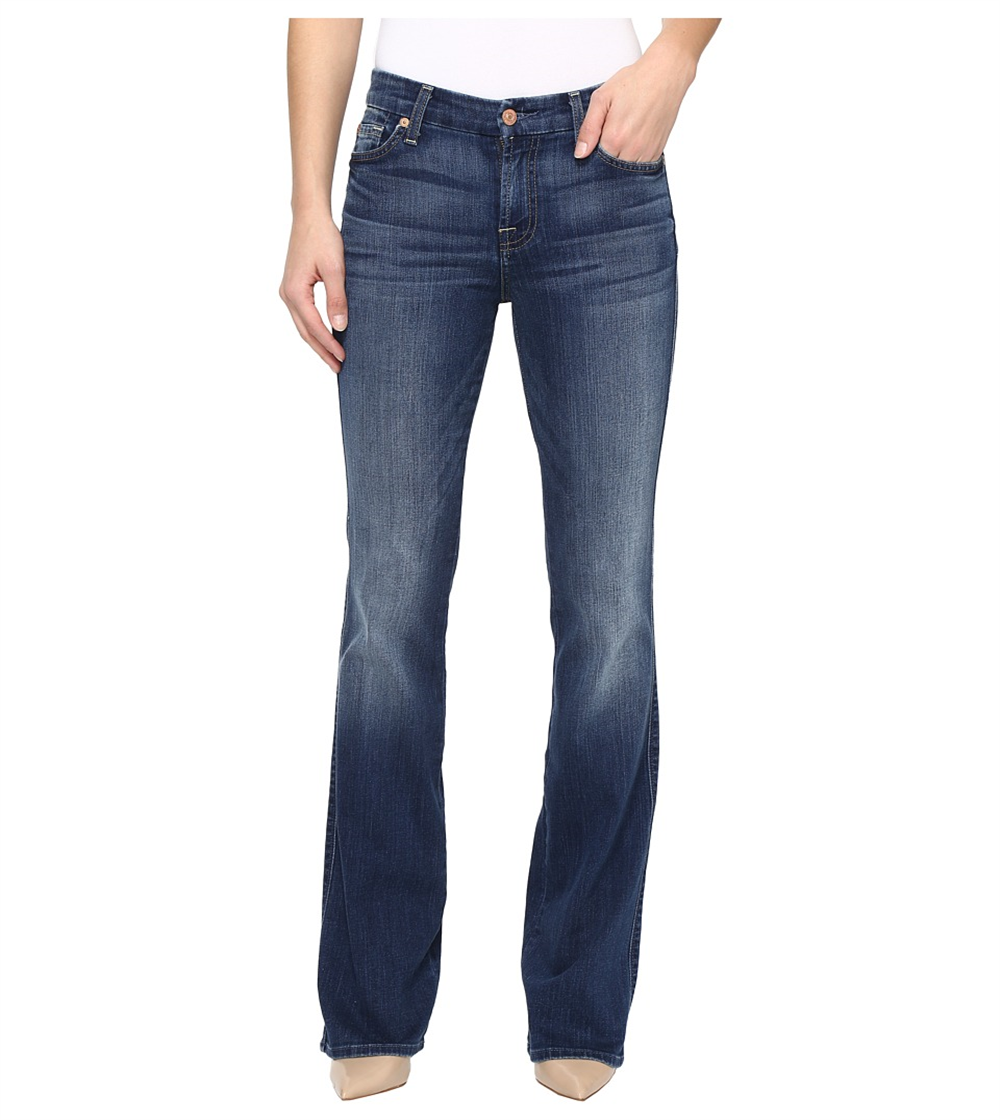 7 for All Mankind Women's Wash Bootcut Jeans Blue Size 26