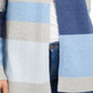 Charter Club Women's Striped Cardigan Blue Size Petite X-Large