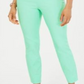 Charter Club Women's Tummy Control Skinny Leg Ankle Pants Blue Size 10