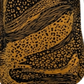 JM Collection Women's Printed Cold Shoulder Top Yellow Size X-Small