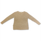 Style & Co Women's Cotton Rib Knit V Neck Sweater Brown Size X-Large