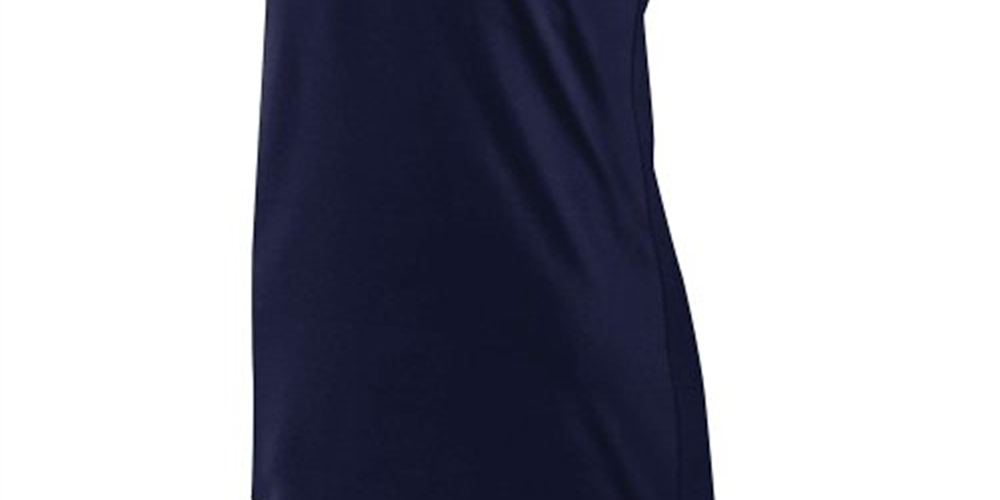 Nike Women's Team Legend Short Sleeve T-Shirt Blue Size XX-Large