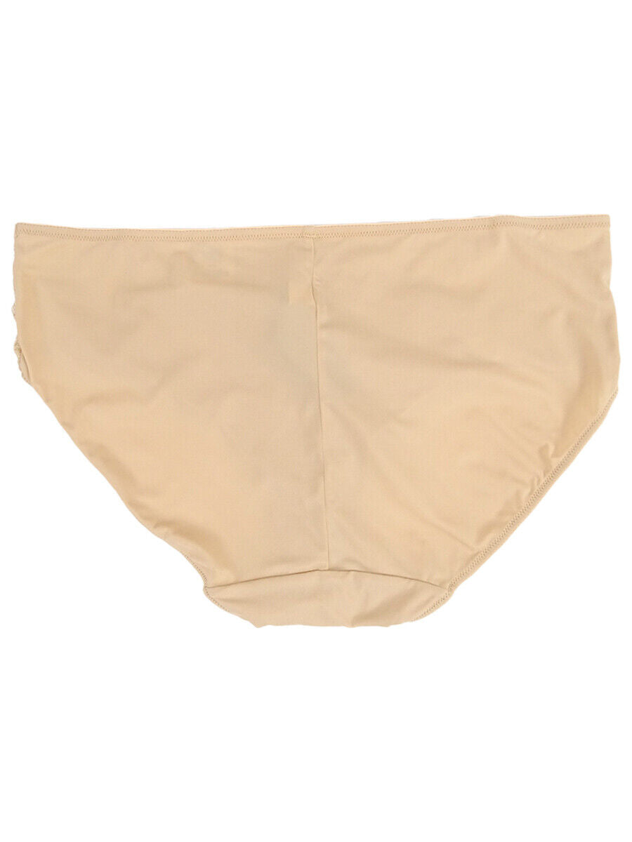INC International Concepts Women's Lace Trim Solid Everyday Hipster Brown Size 2X
