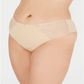 INC International Concepts Women's Trim Solid Everyday Thong Brown Size 3X