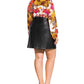 City Chic Women's Trendy Plus Mad Love Skirt Black Size XS