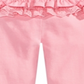 First Impressions Baby Girls Eyelet-Ruffled Leggings Pink Size 6-9MOS
