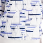 Charter Club Women's Sailboat Print Shirt White Size XX-Large