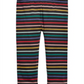 First Impressions Toddler Girls Rainbow Stripe Leggings Black Size 2T