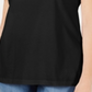 Karen Scott Women's  Basketweave-Trim Flutter-Sleeve Top  Black Size S