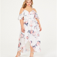 City Chic Women's Lily Maxi Dress Pink Size 14/XS