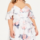 City Chic Women's Lily Maxi Dress Pink Size 14/XS