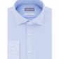 Michael Kors Men's Slim-Fit Non-Iron Perfor Light Blue Size 17.5 3233