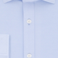 Michael Kors Men's Slim-Fit Non-Iron Perfor Light Blue Size 17.5 3233