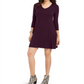 Style & Co Women's Swing Dress Black Size PP