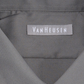 Van Heusen Men's Lux Sateen Regular Fit Button up Dress Shirt Gray Size 16X34-35