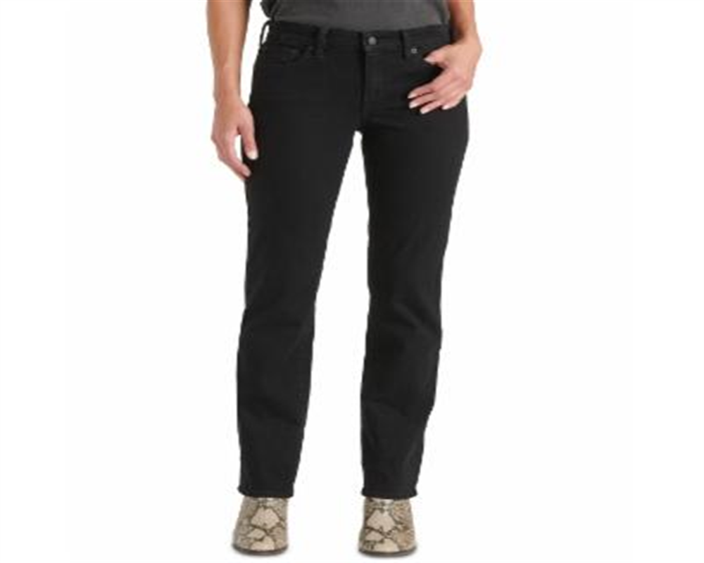 Lucky Brand Women's  Straight Leg Jeans Black Size 30X30