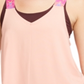 Nike Women's Future Femme Elastika Tank Pink Size XS
