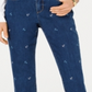 Charter Club Women's Embroidered Tummy-Control Crop Dia Wash Size  4