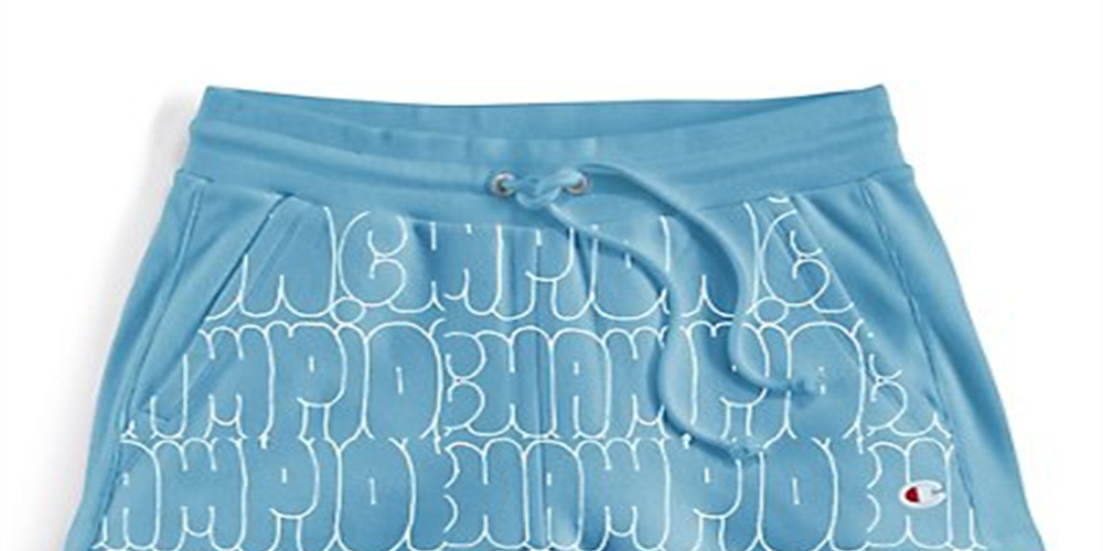 Champion Women's Practice Fitness Shorts Blue Size S