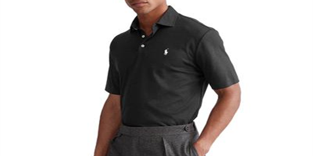 Polo Ralph Lauren Men's Classic Fit Soft Cotton Polo Shirt Black Size Small