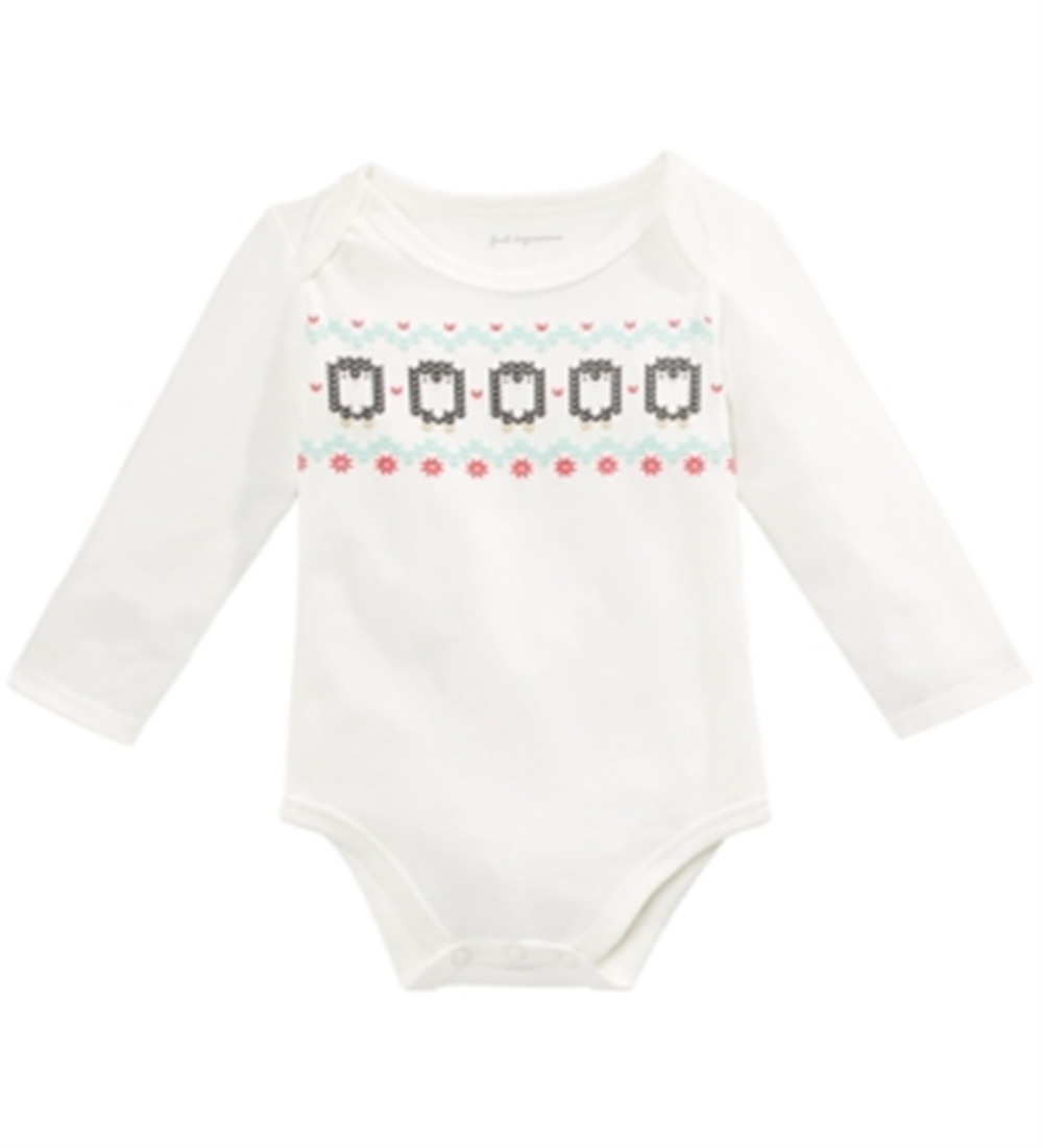 First Impressions Baby Boy's Penguins Bodysuit White Size 12 MOS