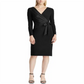 Ralph Lauren Women's Special Occasion Dress Black Size 18