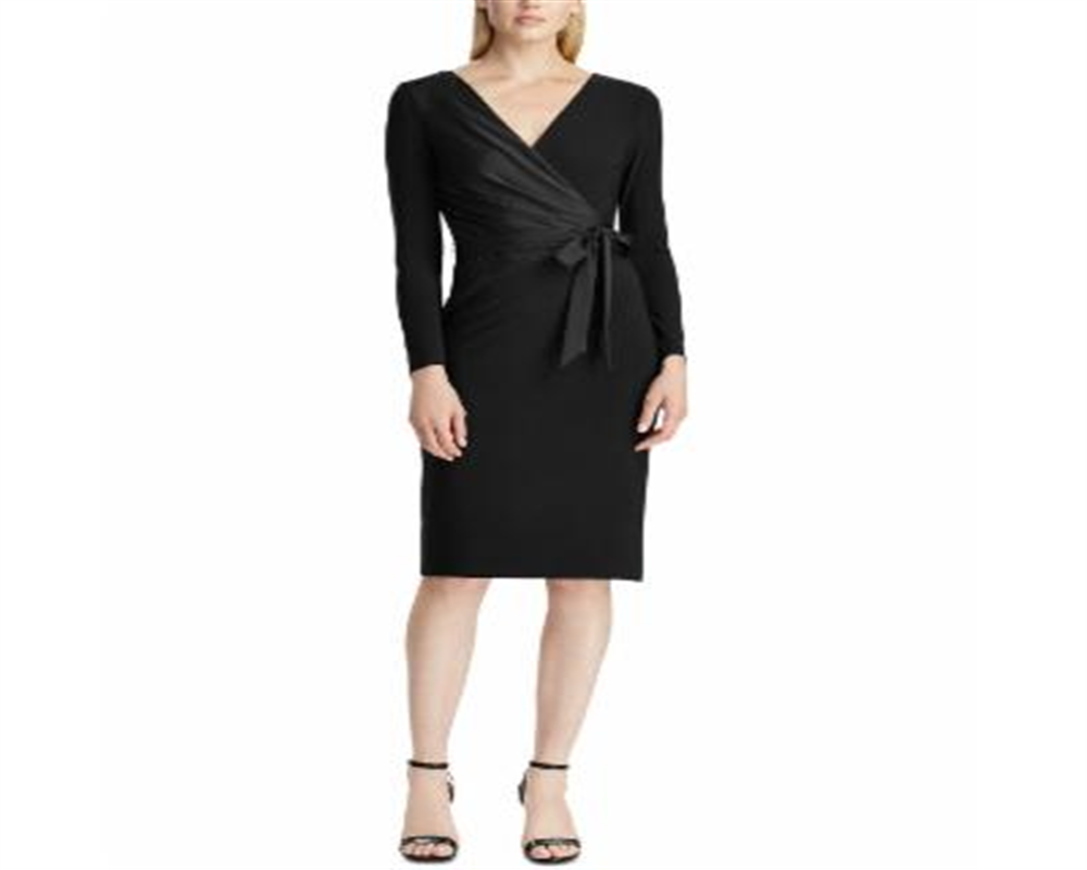 Ralph Lauren Women's Special Occasion Dress Black Size 18
