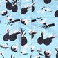 Lost Men's Shirt Button Down Print Short Sleeve Blue Size Small