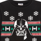 Star Wars Big Boy's Darth Vader Holiday Sweatshirt Black Size Small