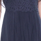 Alfani Women's Lace Midi Dress Navy Size 10