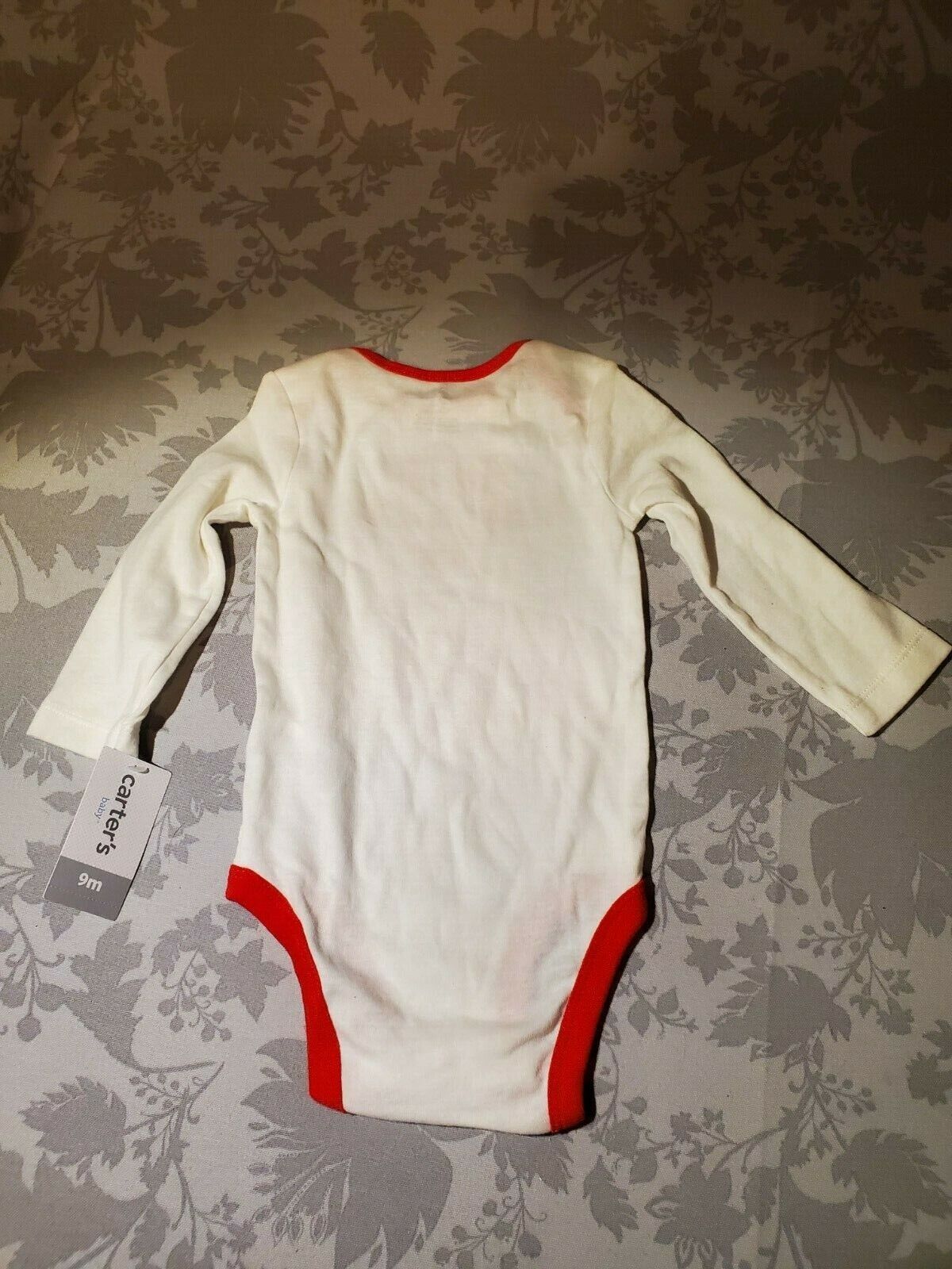 Carter's Baby Boy's & Girl's 1st Valentine's Day Bodysuit White Size 9 MOS