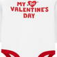 Carter's Baby Boy's & Girl's 1st Valentine's Day Bodysuit White Size 9 MOS