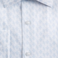 Alfani Men's Regular Fit Geo Print Dress Shirt Blue Size M
